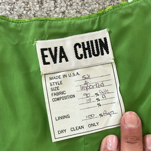 EVA CHUN mini sequin dress - Picture 9 of 11